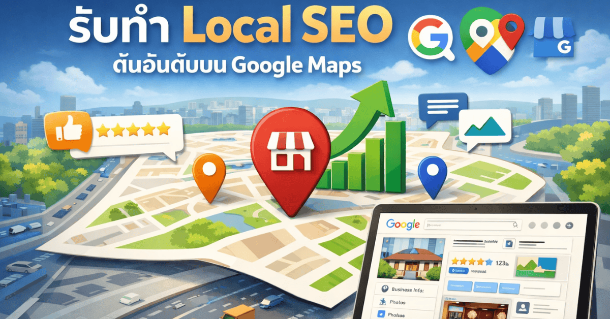 รับทำ Local SEO ดันอันดับ Google Maps เพิ่มโอกาสให้ลูกค้าเจอธุรกิจของคุณมากขึ้น 4 Local SEO 1 1