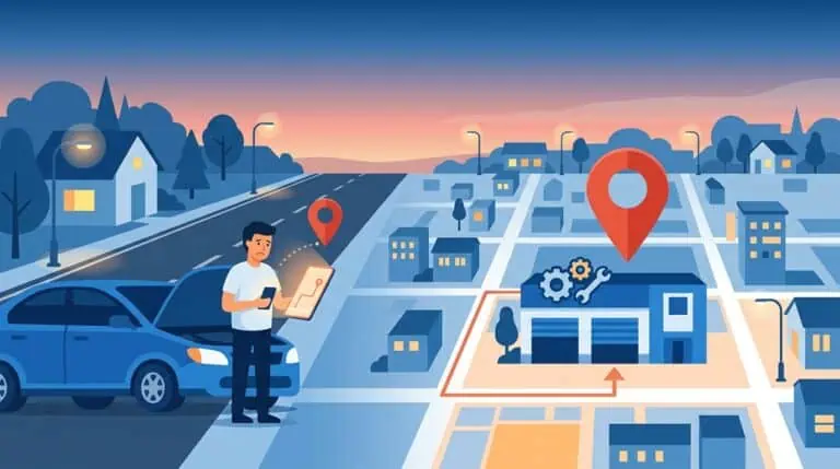 อู่ซ่อมรถ Google Maps: วิธีทำ Local SEO ให้รถเสียหาเจอปี 2026 2 อู่ซ่อมรถ google maps ช่วยลูกค้าหาอู่เจอเมื่อรถเสียกลางทาง