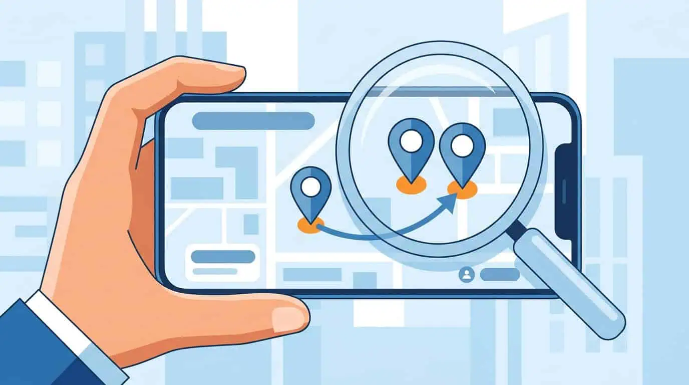 เจอหมุดปลอม Google Map วิธีรายงานให้ลบ 2026 3 ภาพประกอบวิธีตรวจสอบหมุดซ้ำ google maps บนมือถือ