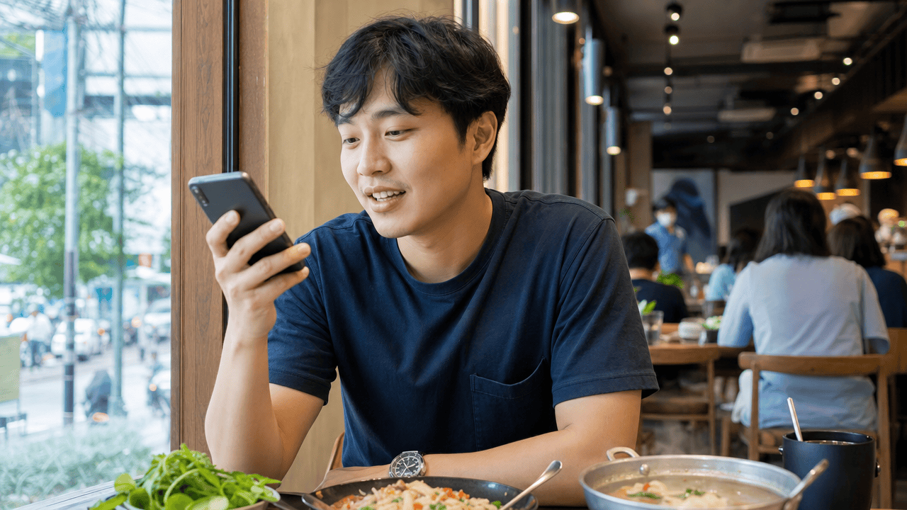 Generative Engine Optimization คืออะไร? ทำ SEO ให้ AI เห็น 2026 4 ลูกค้าใช้ seo สำหรับ chatgpt ถาม AI หาร้านอาหารแนะนำใกล้ตัว