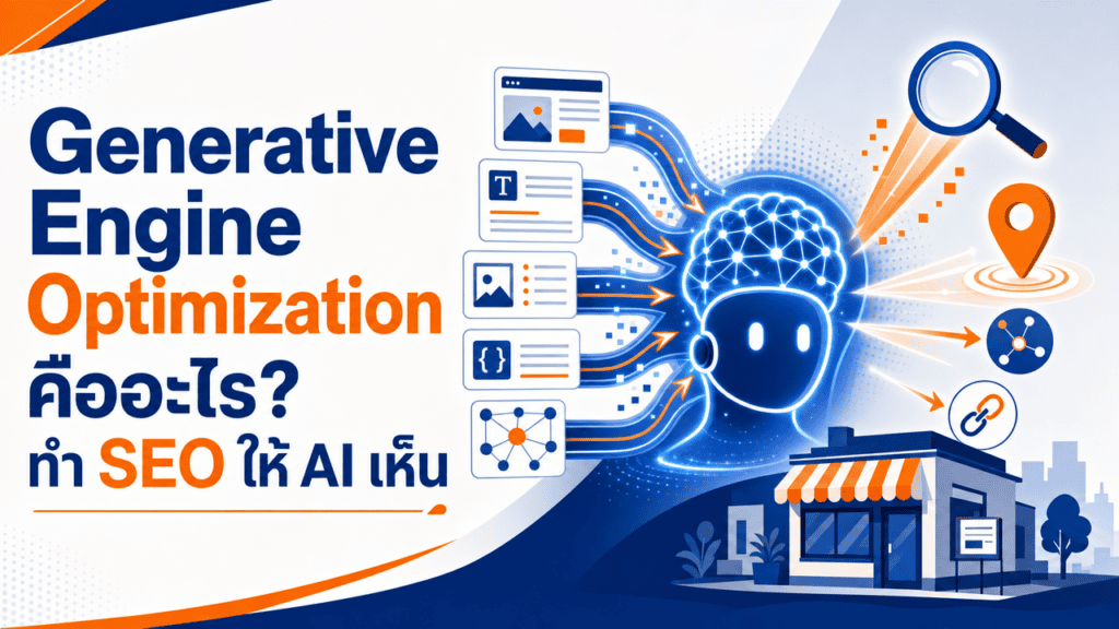 เจ้าของธุรกิจศึกษาเรื่อง generative engine optimization บนมือถือหน้าร้าน