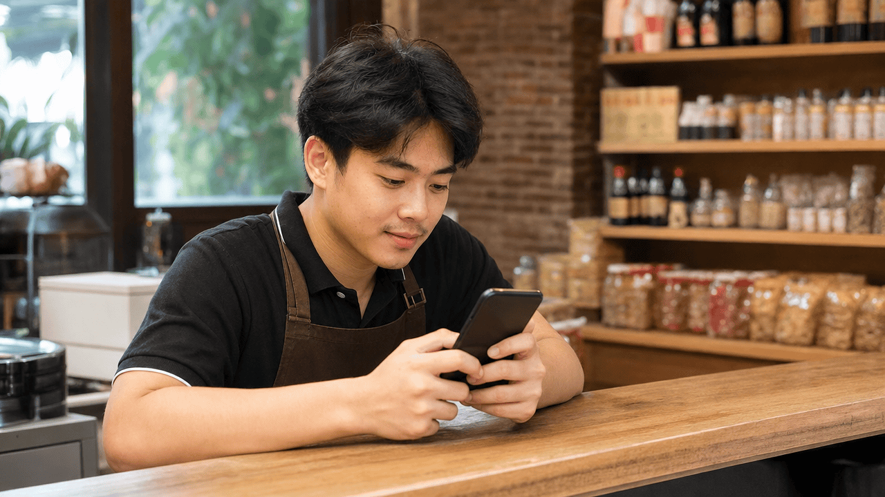 สร้างเพจ Facebook ธุรกิจปี 2026 ฉบับทำตามได้จริงทุกขั้นตอน 4 พนักงานร้านตอบแชทลูกค้าหลังตั้งค่าเพจ facebook ธุรกิจ