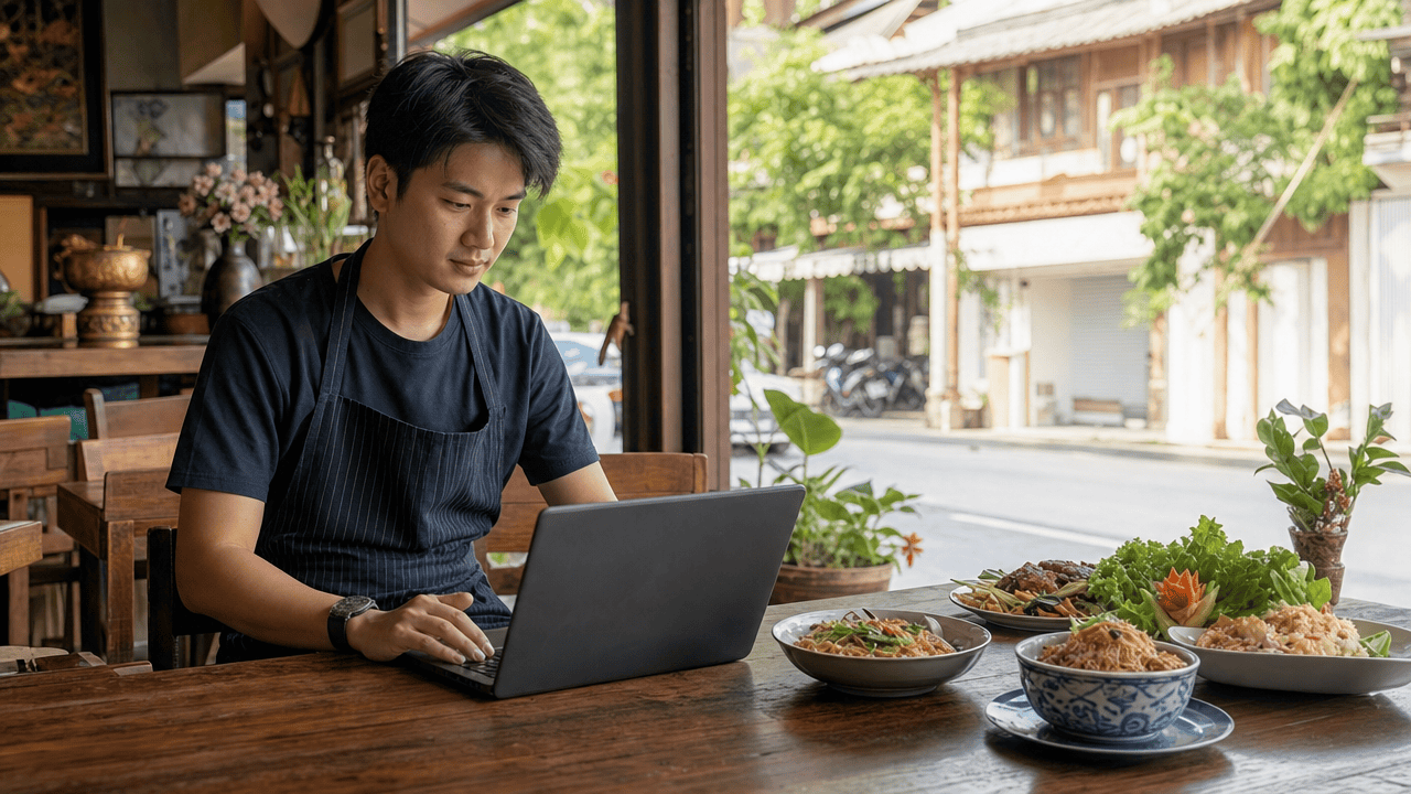 เจ้าของร้านอัปเดตข้อมูลเมนูเพื่อให้ chatgpt แนะนำร้านอาหารได้ยังไง